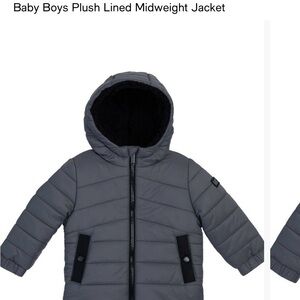 Michael Kors Gray Kids Puffer Jacket